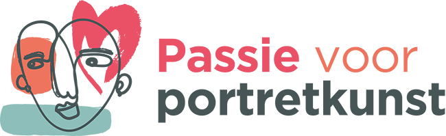 Passie voor portretkunst logo liggend